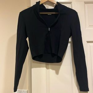Aritzia crop zip up